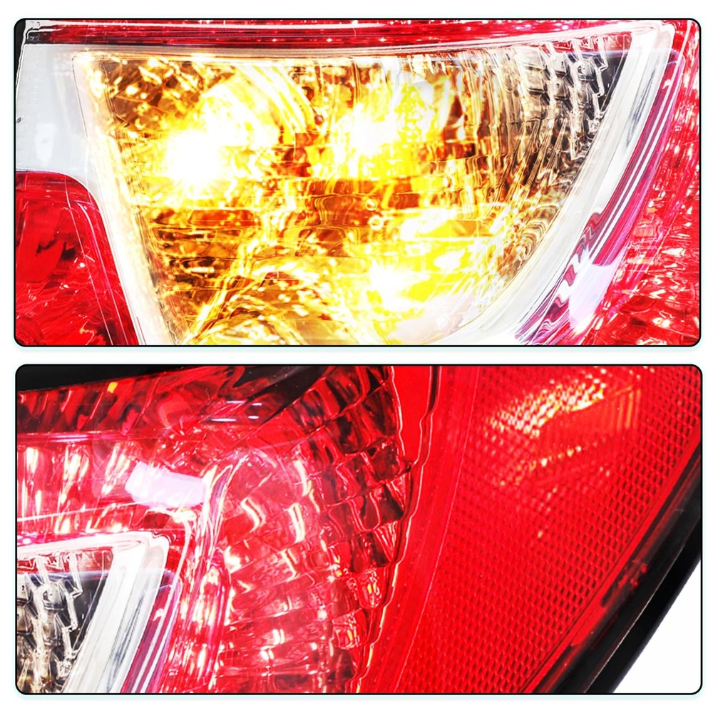 Taillight Assembly 2013-2017 Traverse Halogen Outer Rear OE Replacement Pair