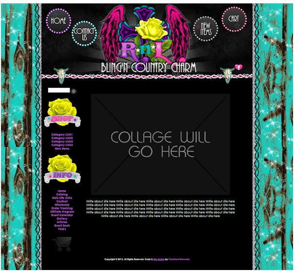 Custom Website design (made to order) Examples attached