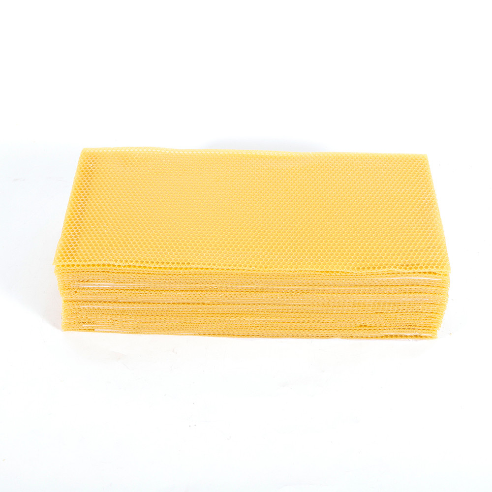 30 Honeycomb Sheets Bee Wax Foundation Beehive Frames for Beekeeping Brood Box