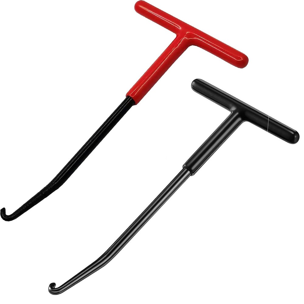 Exhaust Spring Puller Tool Motorcycle Hooks, T 1, red +black