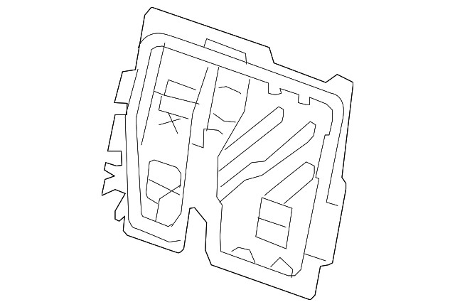 Genuine GM Seat Back Frame 15899395
