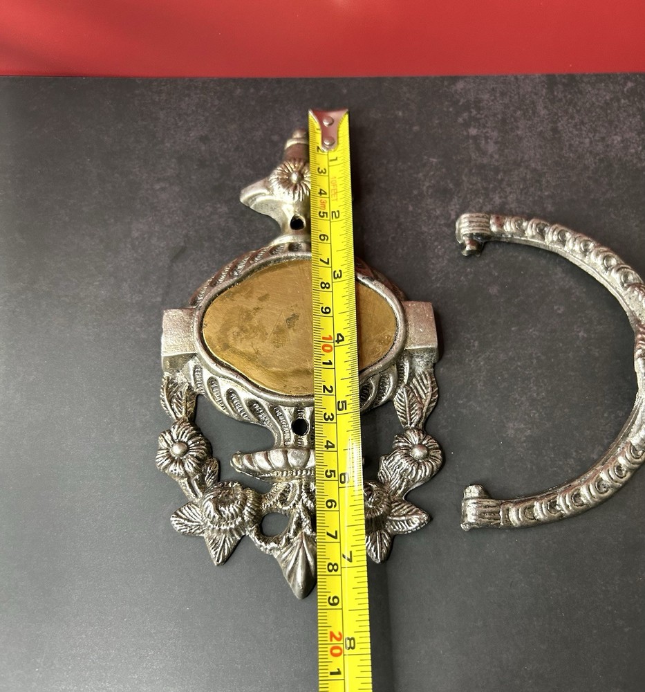 Ornate Solid Brass Gargoyle Personalize Door Knocker Made In England