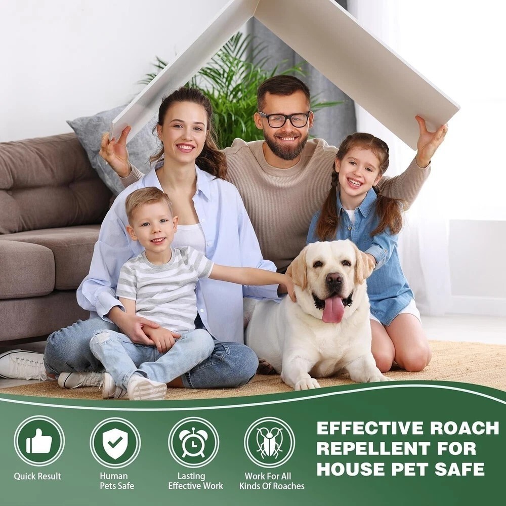 24PCS/Pack Roach Bait - Cockroach Killer Indoor Infestation