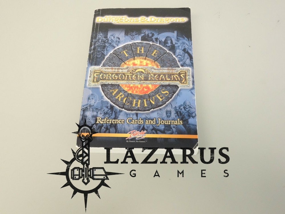 Dungeons & Dragons: The Forgotten Realms Archives- Reference Cards & Journals