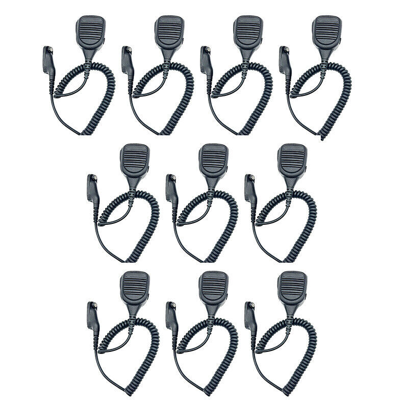 10X PMMN4050A Hand Speaker Mic for Walkie Talkie XPR6580 XPR7550 XPR7350 APX6000