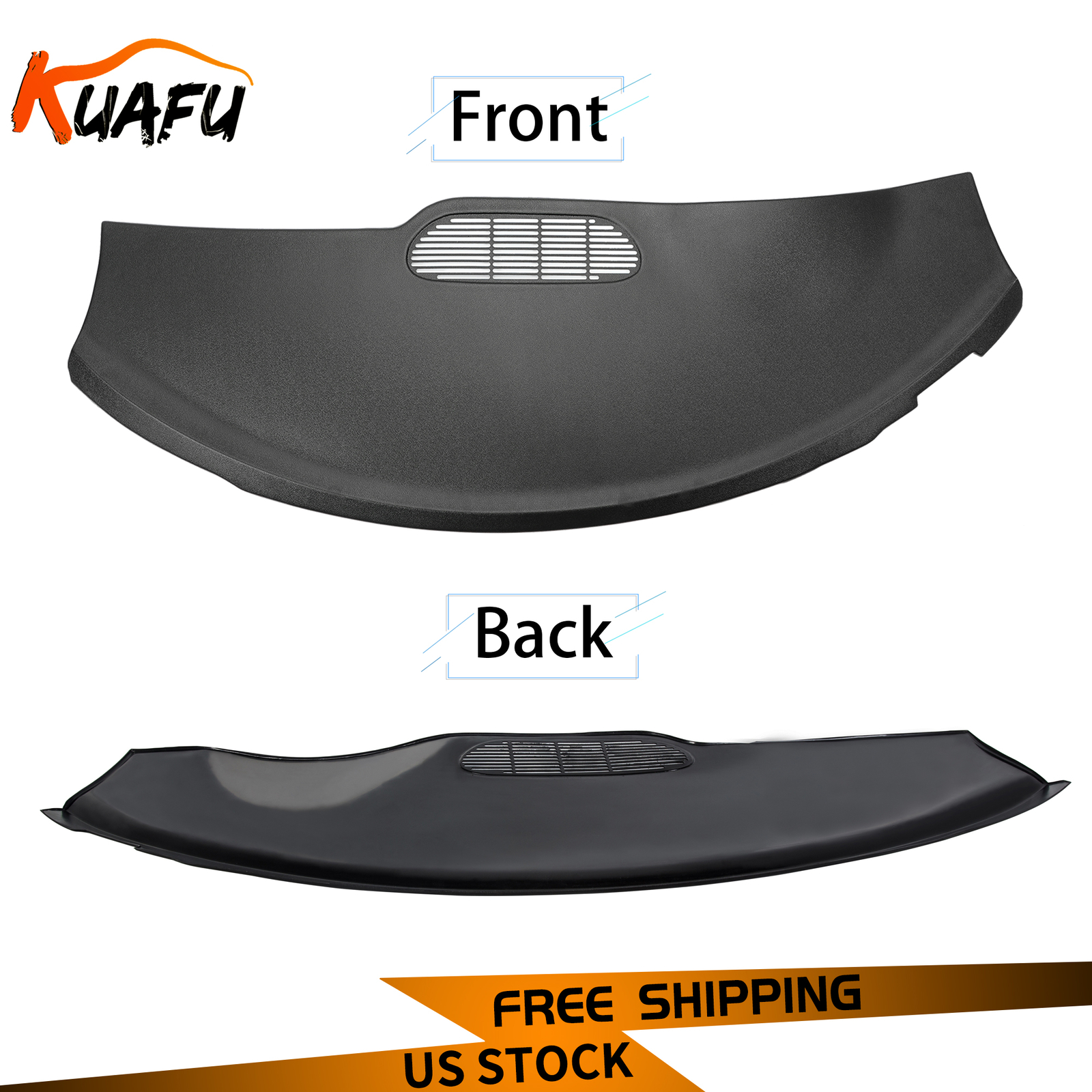 Molded Dash Cover Pad Overlay For 97-02 Chevrolet Camaro Pontiac Firebird BLK