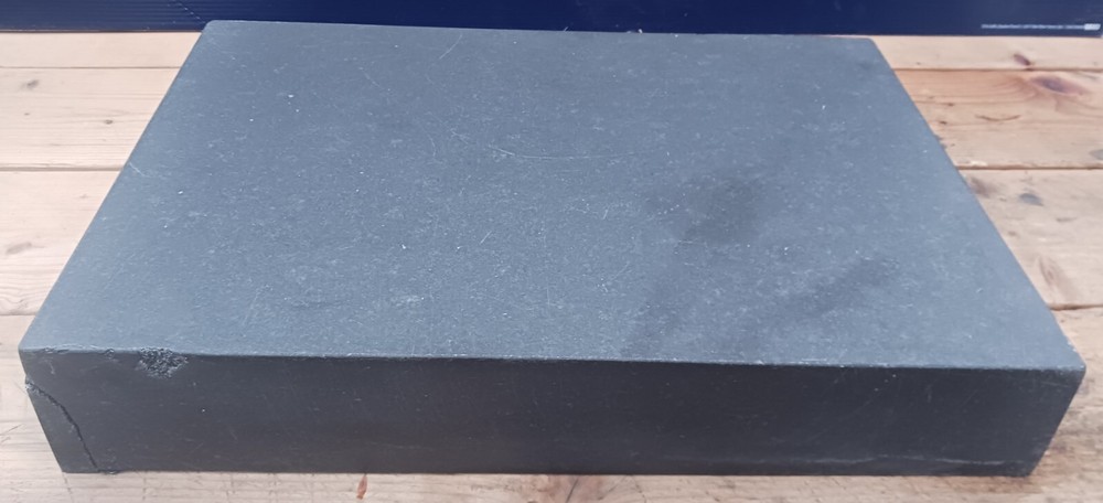 Solid Black Granite Surface Plate 18x12 3" Thick Flat Reference Plane Precision