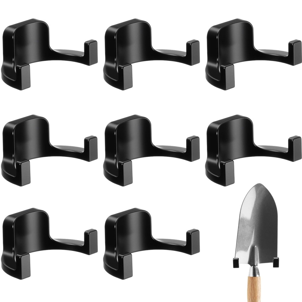 8 Pcs Shed Storage Tool Hooks Accessories Compatible with Suncast, Compatible...