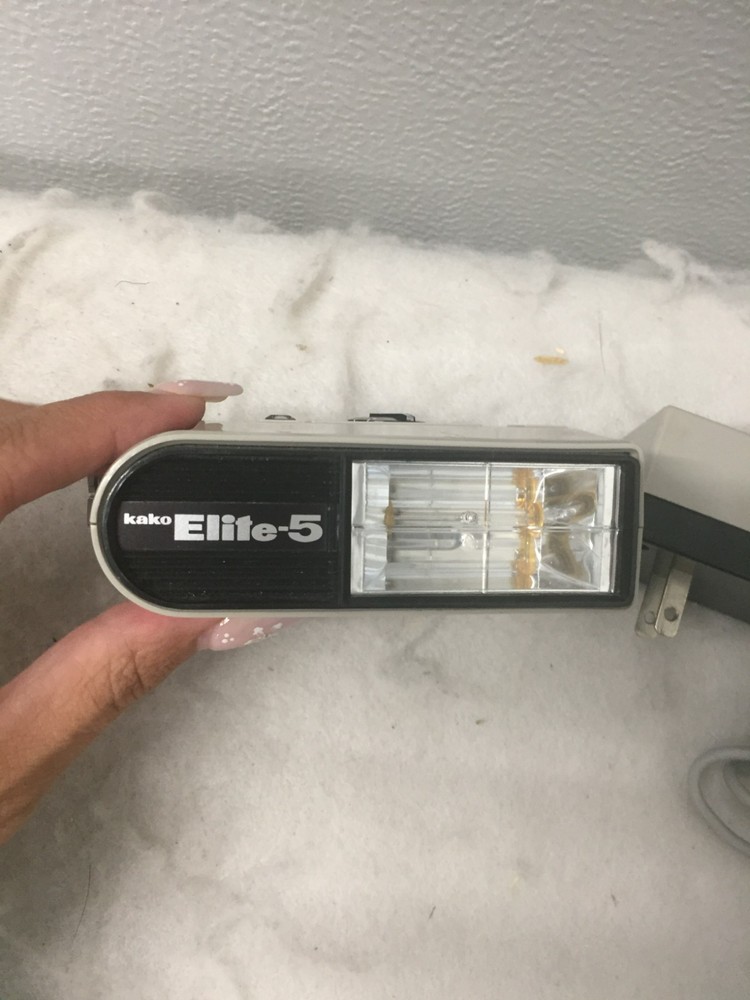VTG Kako Elite 5 Transistorized Electronic Flash and Powersupply UNTESTED