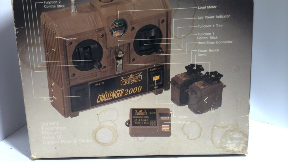 Aristo-Craft Hi Tec 2000 Challenger Radio Control UNTESTED ROUGH