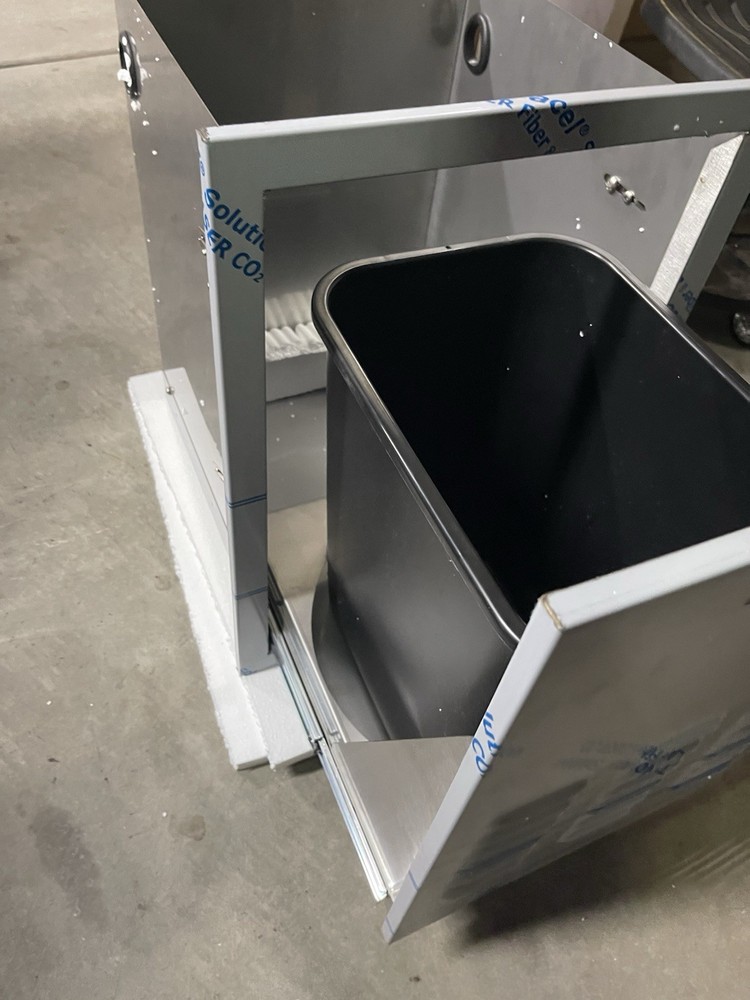 Roll Out Trash or Propane Tank Storage Drawer