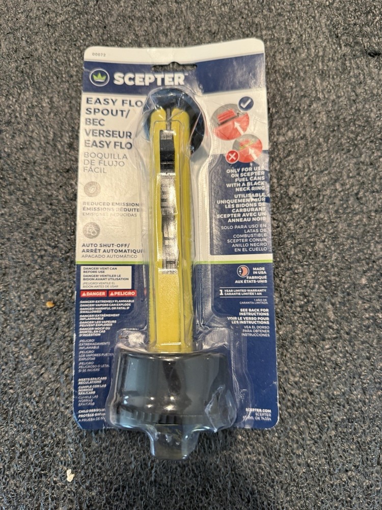 Scepter Easy Flo Spout 00072 Fuel Container Accessory