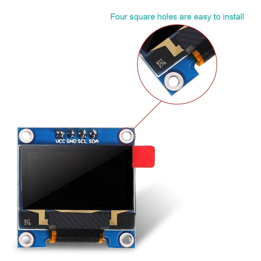 OLED Display Module i2c 128x64 Yellow
