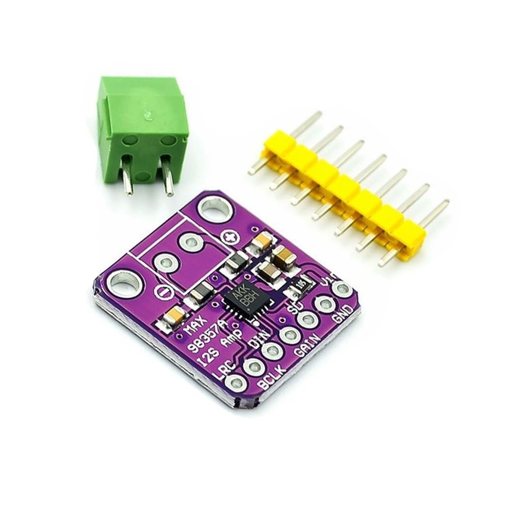 HiLetgo 3pcs MAX98357 I2S 3W Audio Amplifier Board DAC Decoder Breakout...
