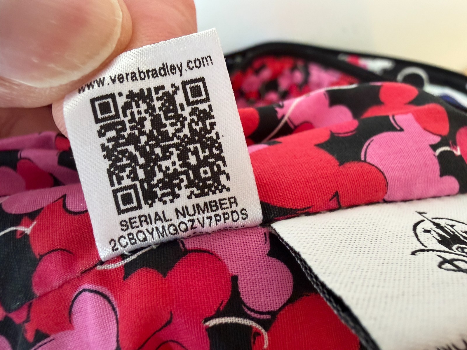 Vera Bradley Iconic Glenna Satchel Bag Disney Castle Mickey's Whimsical Paisley