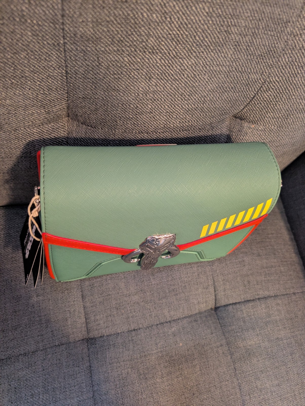 Loungefly Star Wars Boba Fett Cosplay Crossbody Bag Purse Green New NWT