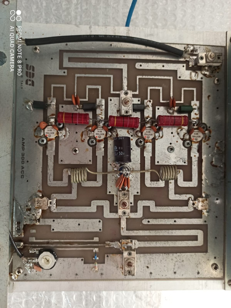 RF Broadcast Card SDG 300 Watt FM Amplifier