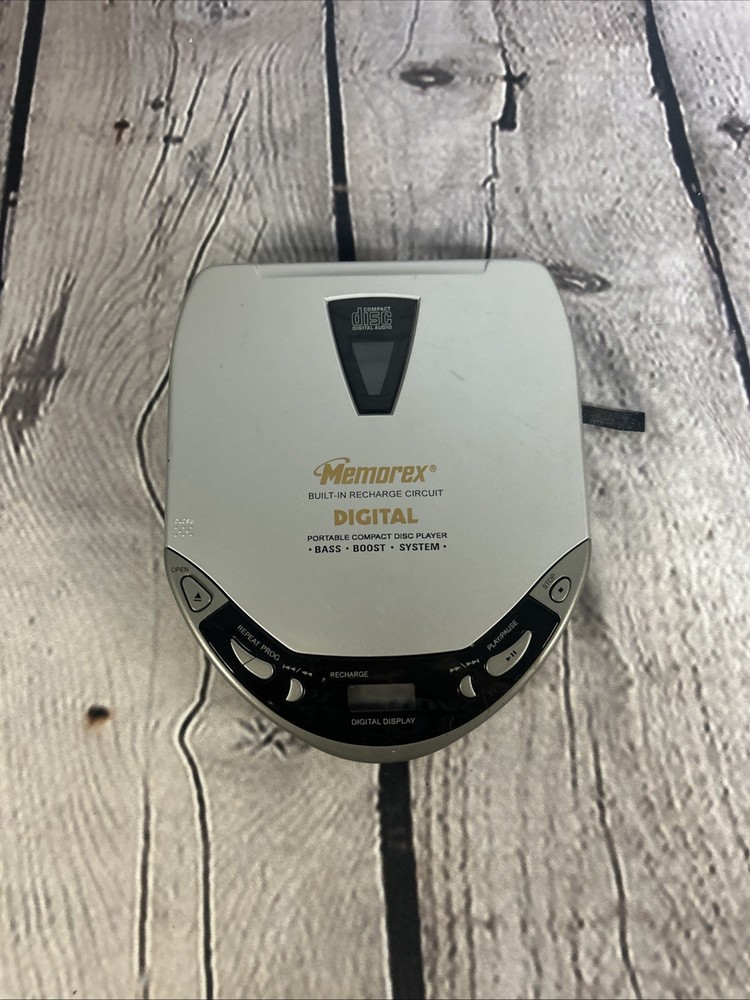Memorex MD3020 Portable CD Player with Case Walkman - Tested & Working