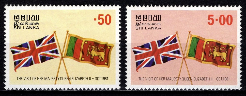 Sri Lanka 1981 Royal Visit, Set [Mint]