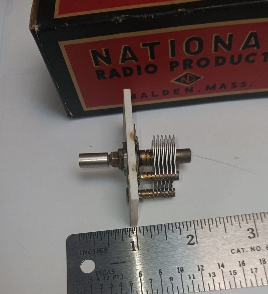 National variable capacitor condenser Um -35 NOS