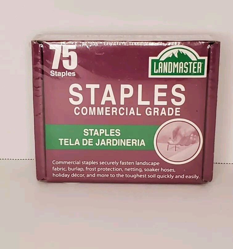 Landmaster Landscape Fabric 75 Staples
