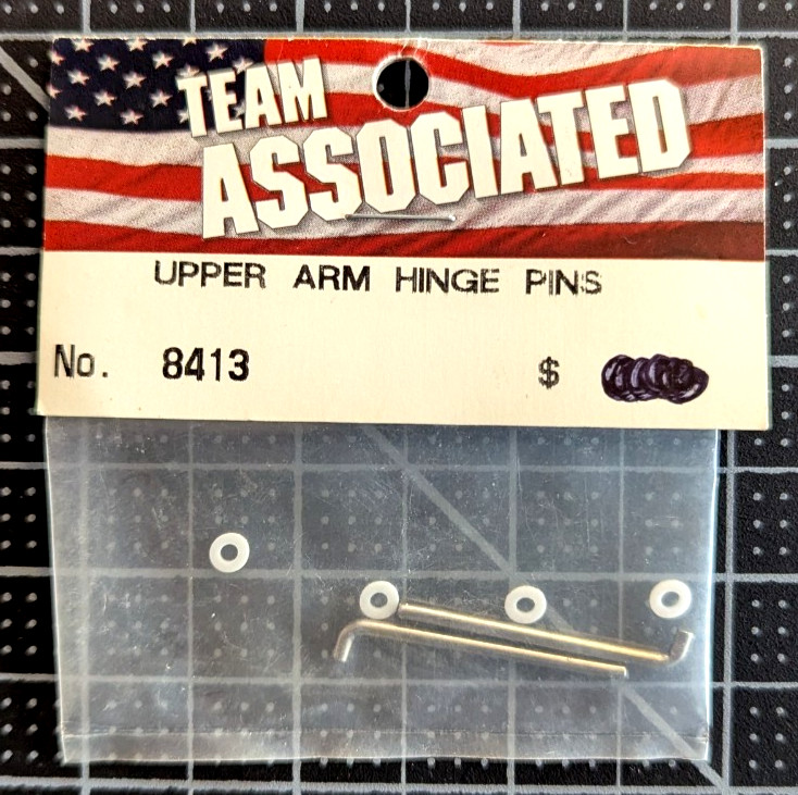 8413	Team Associated Upper Arm Hinge Pins ASC8413