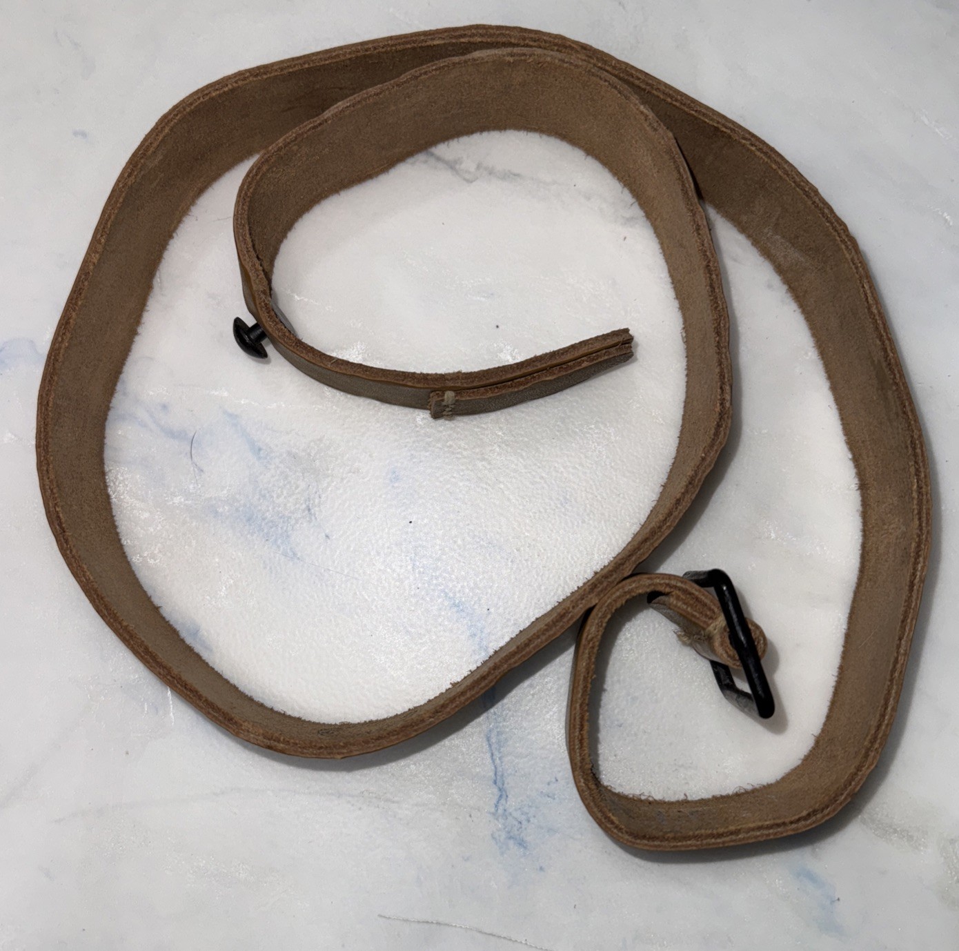 Authentic French Military Mas Leather Sling Rifle for M36, M49 or M56 Grade A