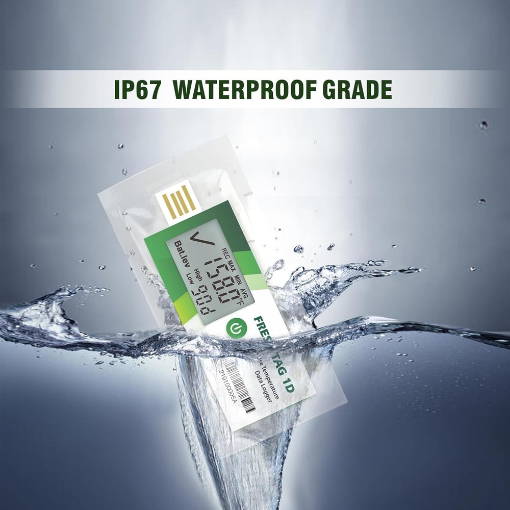 Freshliance USB Temperature Data Logger 30-Day Cold Chain