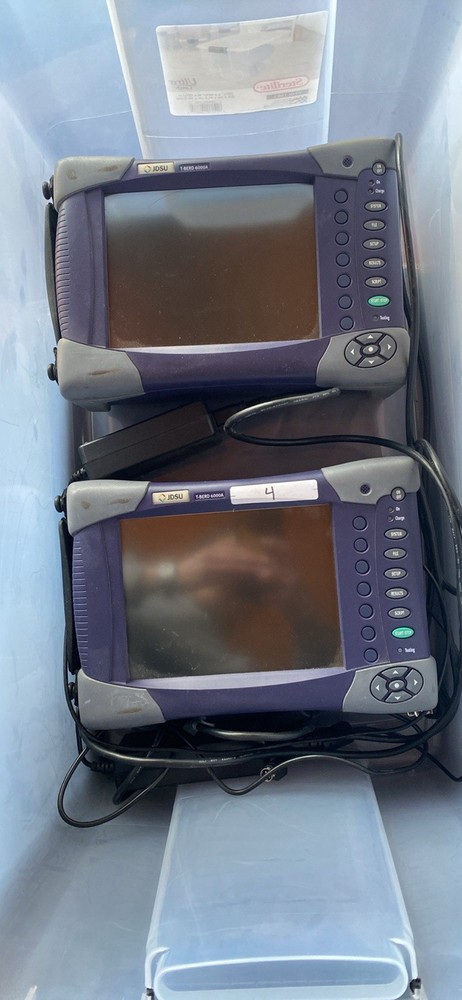 2 JDSU T-BERD 6000A TESTERS
