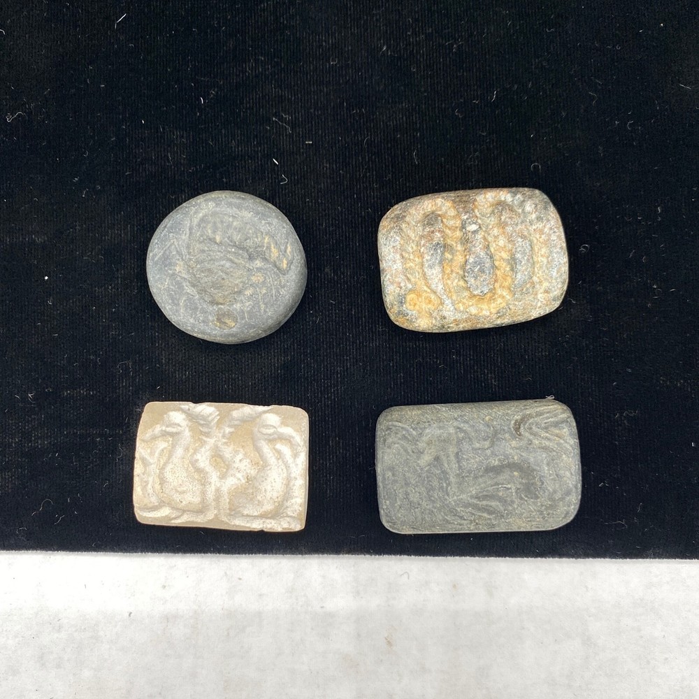 4 Ancient Roman? Stone Seals