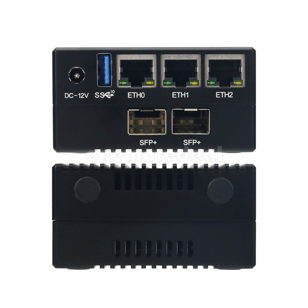 Industrial Router Optical Port Multi-network Controller Mini Computer 10 Gigabit