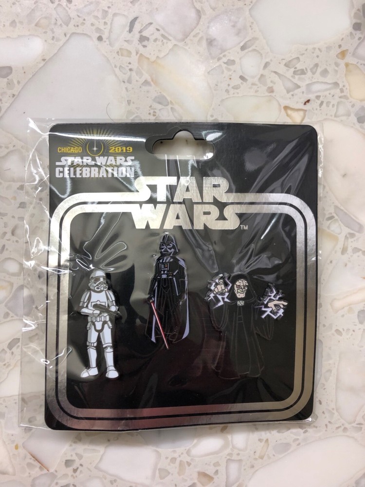 Star Wars Celebration Chicago 2019 - TRADING PIN SETS - Empire (3 pack)