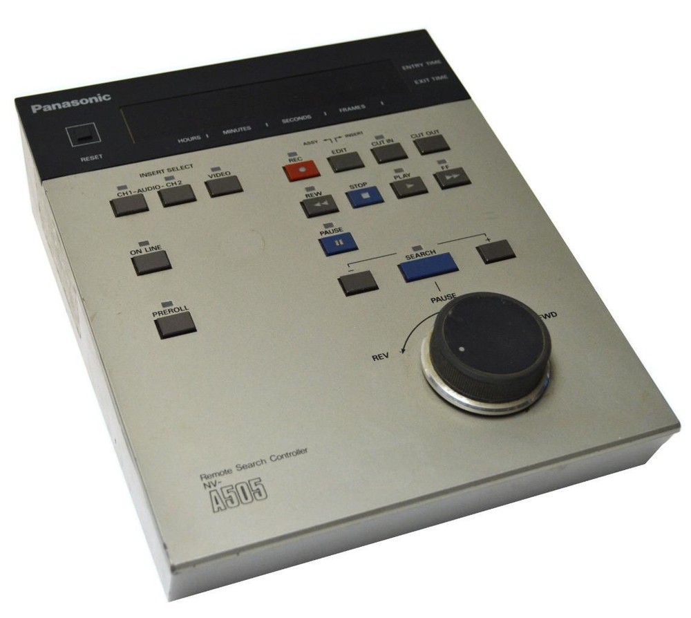 PANASONIC NV-A505 REMOTE SEARCH CONTROLLER - SOLD AS IS