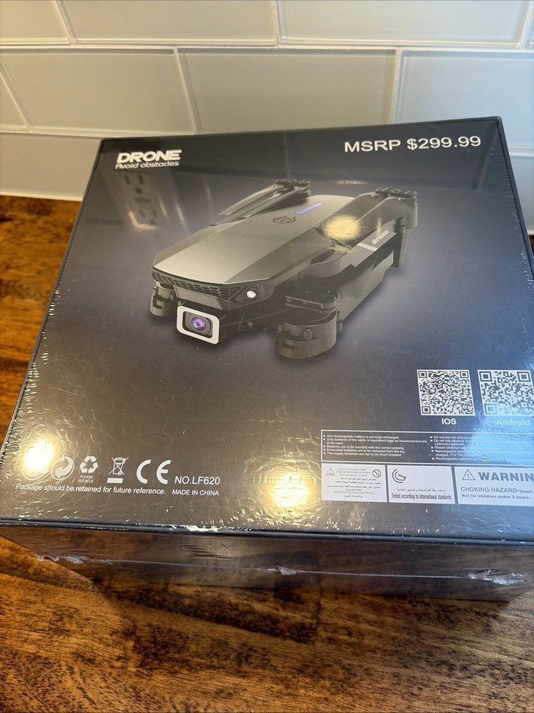 4k Optical Flow Dual Camera Drone Avoid Obstacles New In Box