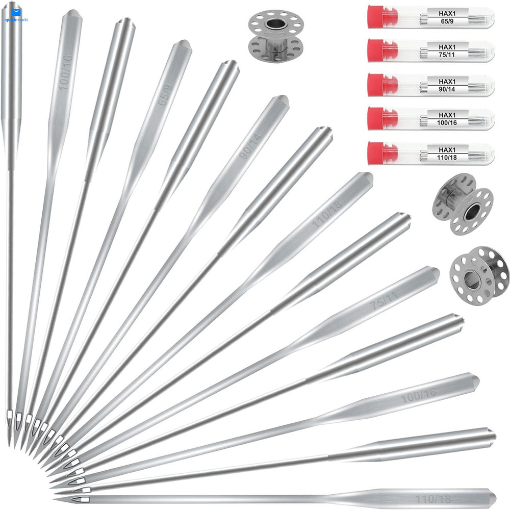 Sewing Machine Needles, Universal Needle, ONEHERE Compatible...