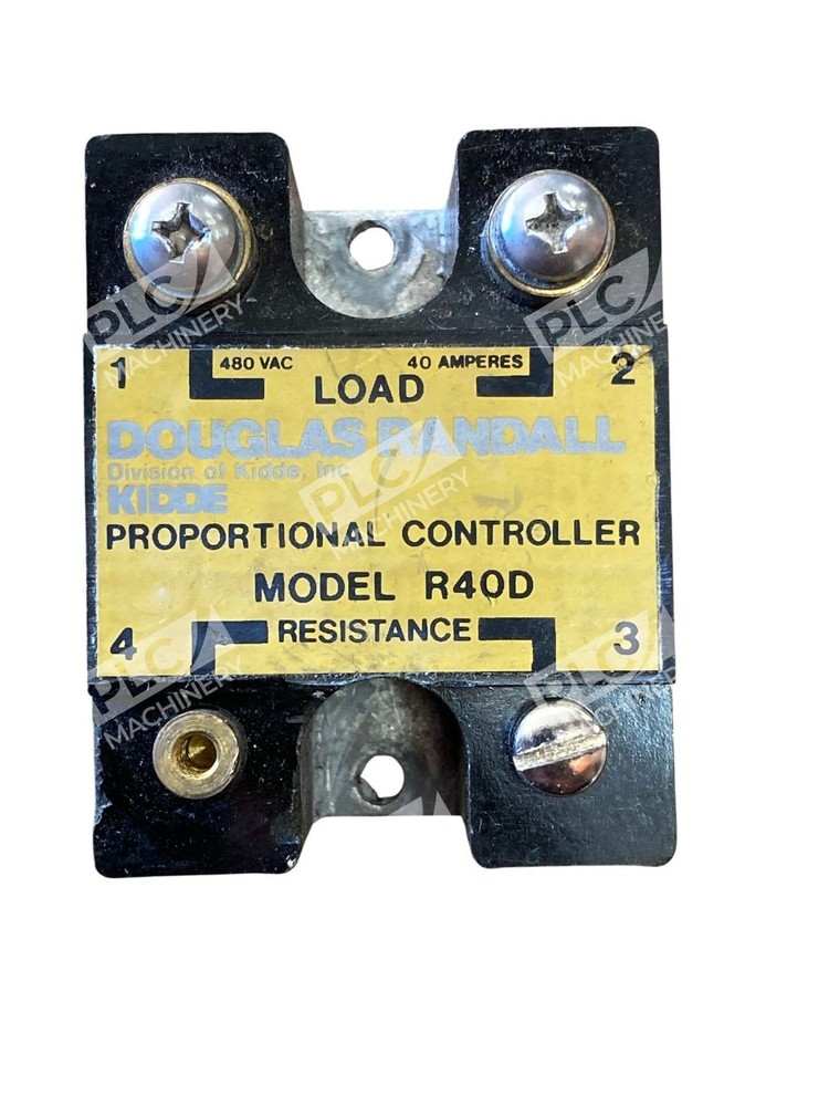 Douglas Randall R40D Proportional Controller Solid State Relay 480VAC 40A
