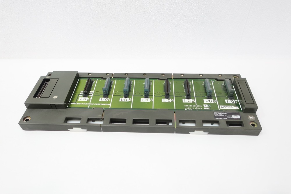 Mitsubishi A1S58B-S1 Base Unit Module 7 I/o