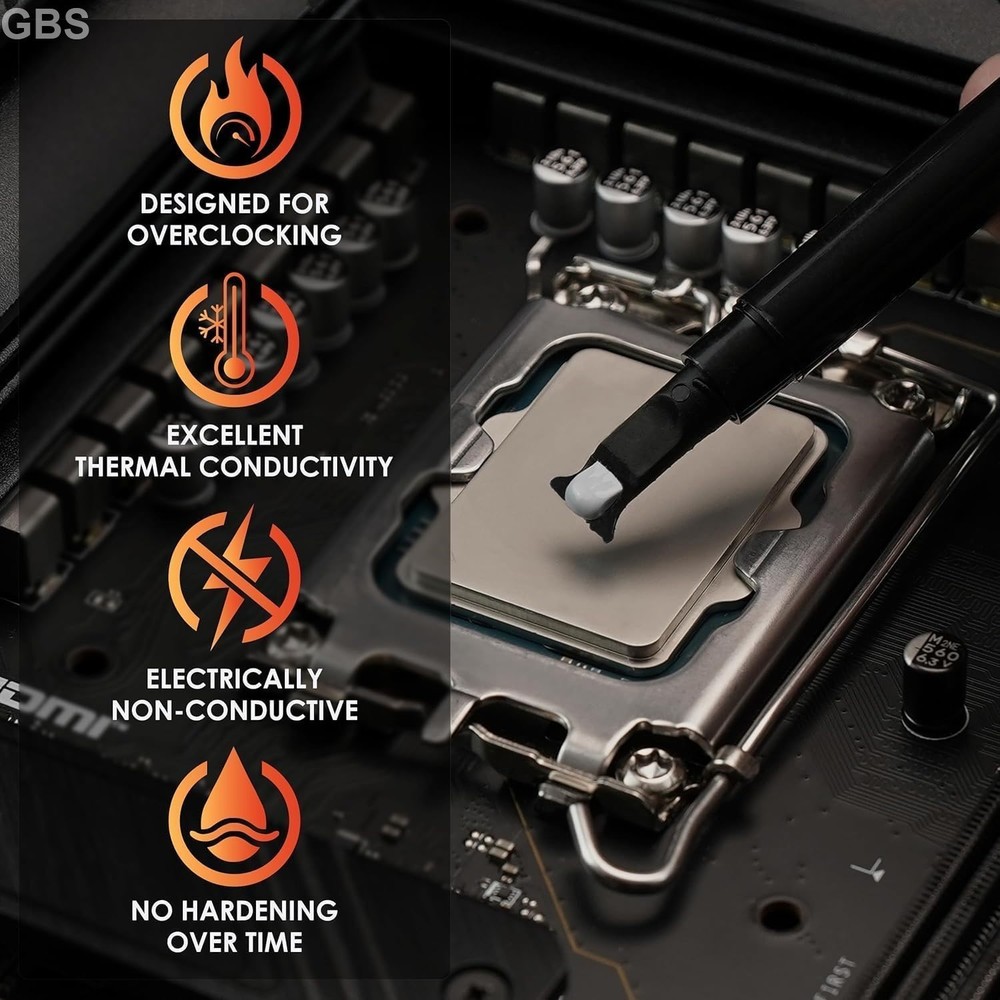 Thermal Grizzly Kryonaut theHigh Performance Thermal Paste Cooling All Processor
