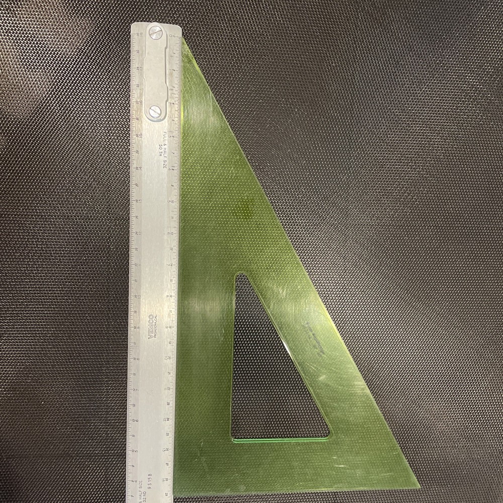 Berol RapiDesign Triangle RT-36-14 Drafting 30/60