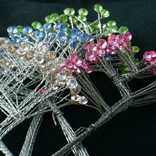 12 Rhinestone Sprays Diamonds (Choose Color)