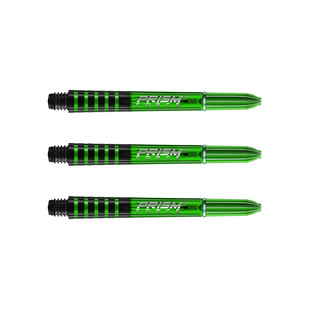 Winmau Prism Force Dart Shafts Green Intermediate