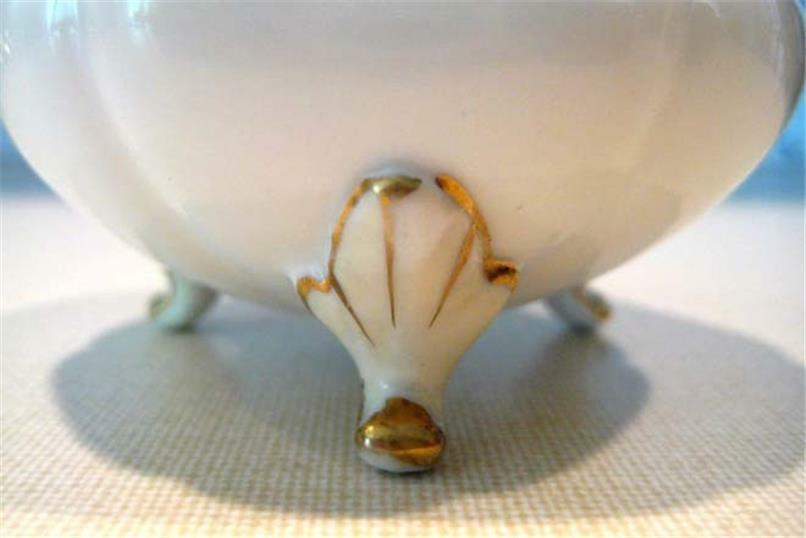 Noritake Nippon Footed Master Open Salt Nut Dish