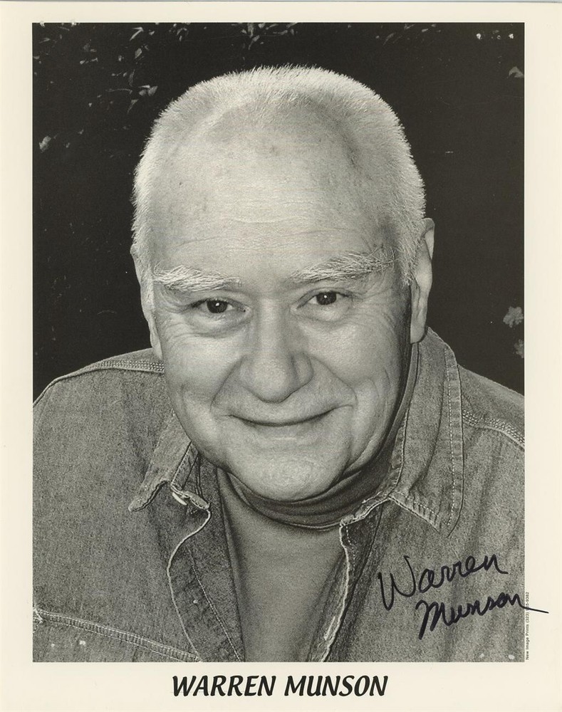 Warren Munson- Signed Photograph