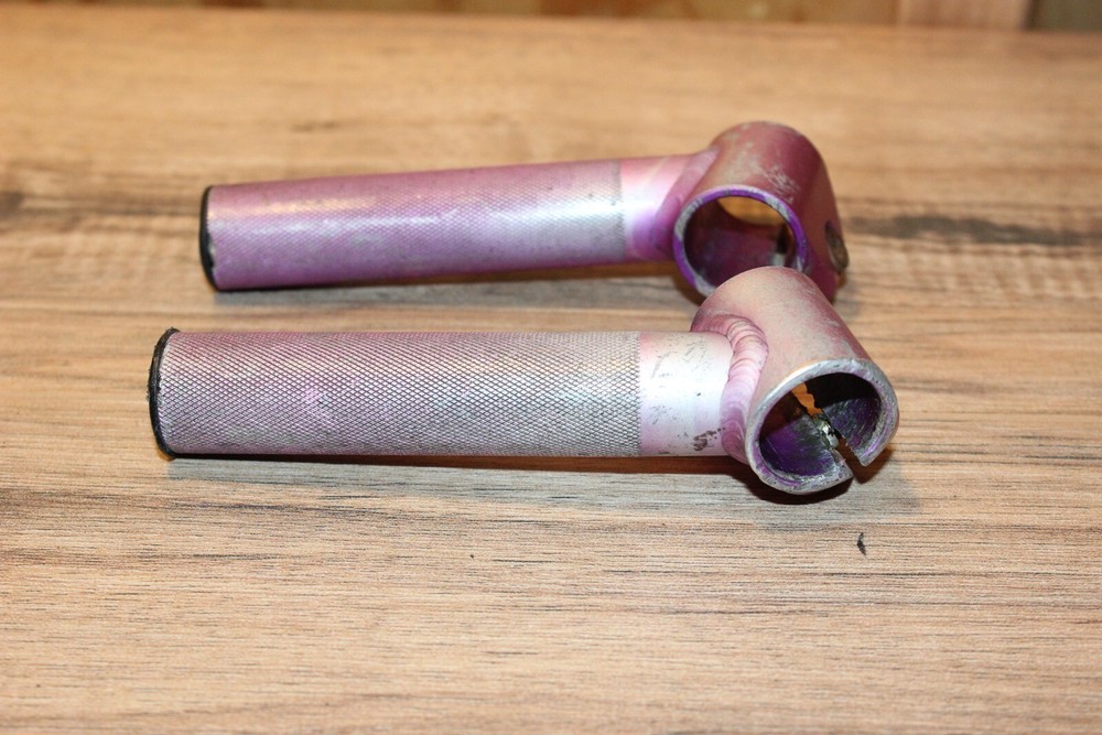 Control Tech Control Stix Short 3DV Purple Anodized Bar Ends