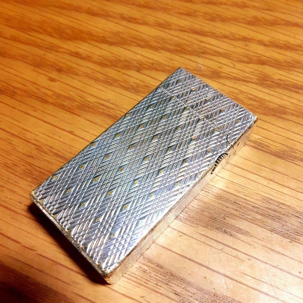 Working Dunhill Rollagas lighter 70 silver without box