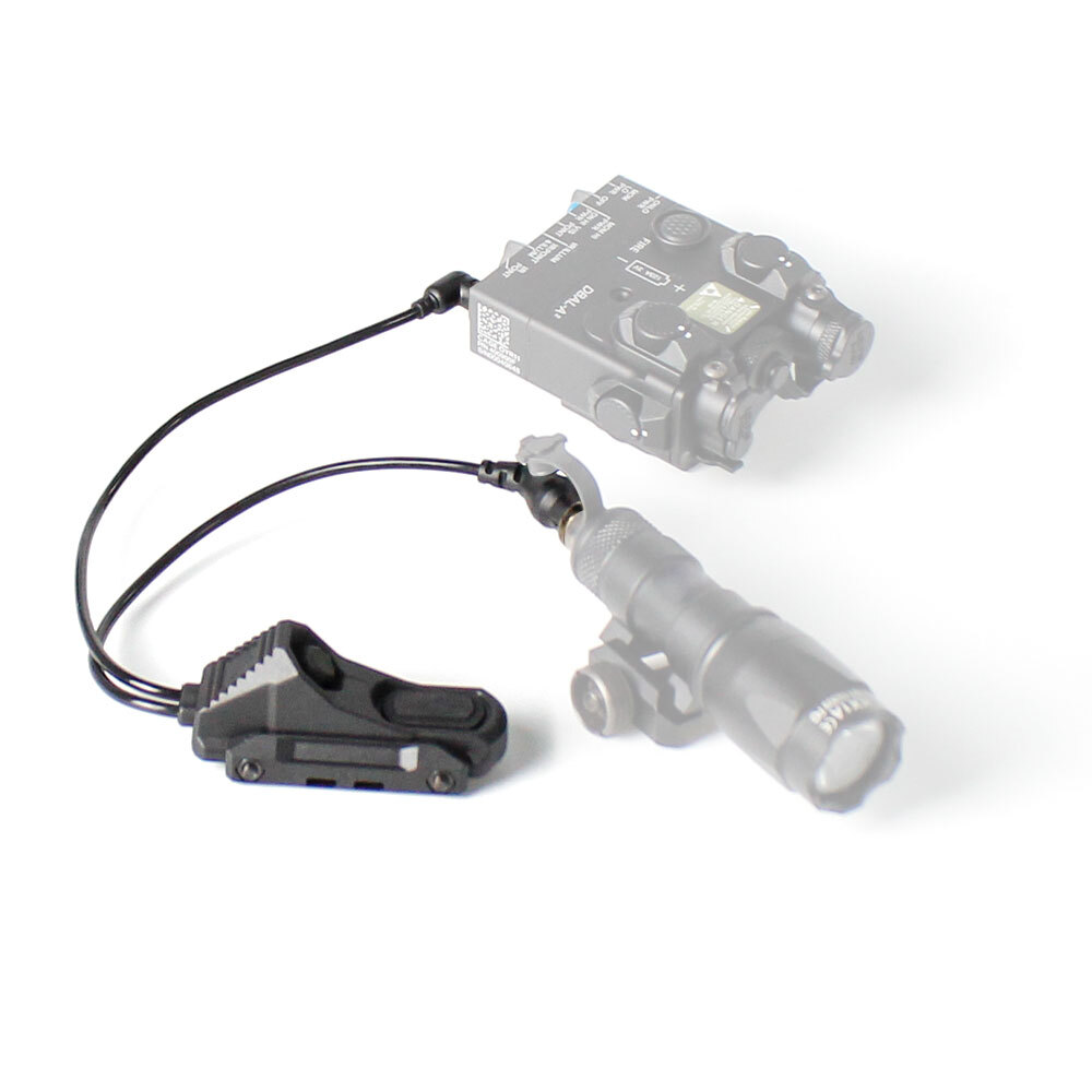 Tactical Hot Button Switch for Flashlight & PEQ-15 Laser Light Pic Rail Mount US