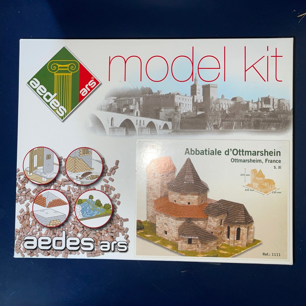Ottmarsheim Abbey Model Building Kit #1111