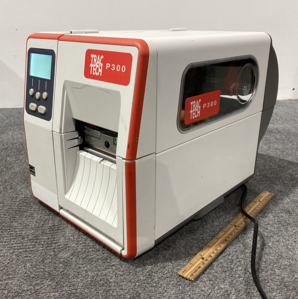 TracTech P300 Thermal RFID Printer/Encoder w/ Power Cord (As Is)