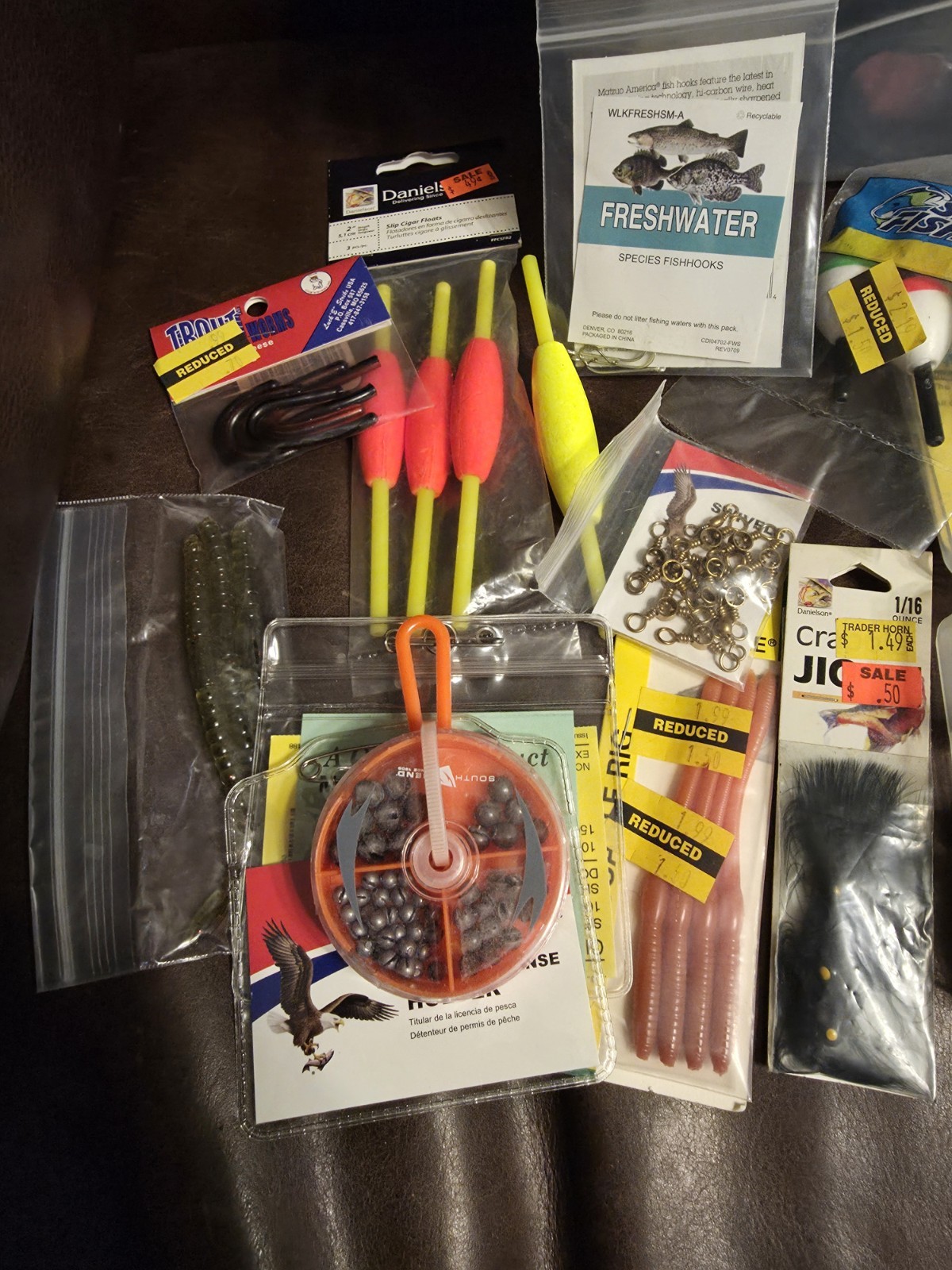 Fishing Gear Tackle Assorted Items