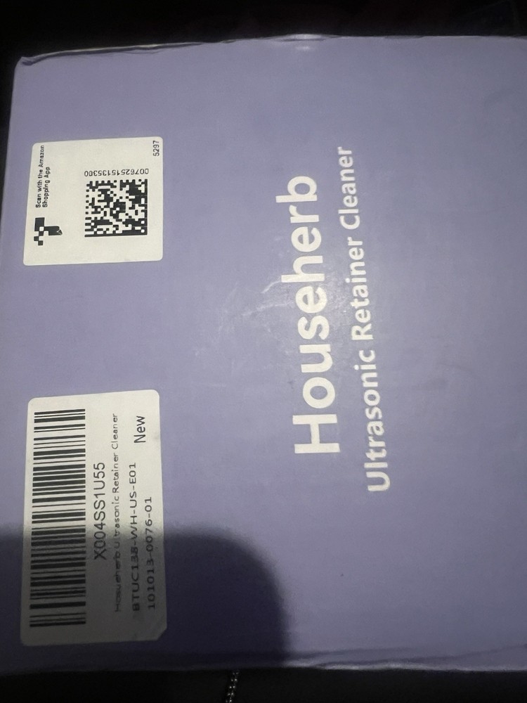 Ultrasonic Retainer Cleaner,
